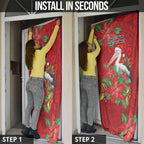 Australian Pelican Door Cover Aboriginal Inspired Christmas - Aussie Hoodie