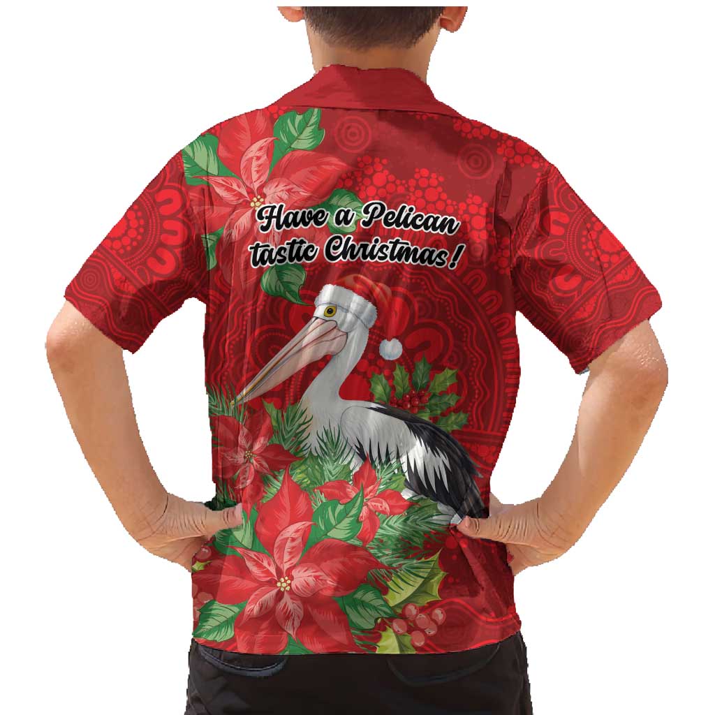 Australian Pelican Family Matching Mermaid Dress and Hawaiian Shirt Aboriginal Inspired Christmas - Aussie Hoodie