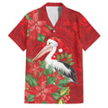 Australian Pelican Family Matching Mermaid Dress and Hawaiian Shirt Aboriginal Inspired Christmas - Aussie Hoodie