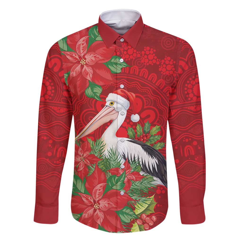 Australian Pelican Family Matching Mermaid Dress and Hawaiian Shirt Aboriginal Inspired Christmas - Aussie Hoodie