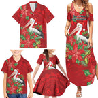 Australian Pelican Family Matching Summer Maxi Dress and Hawaiian Shirt Aboriginal Inspired Christmas - Aussie Hoodie