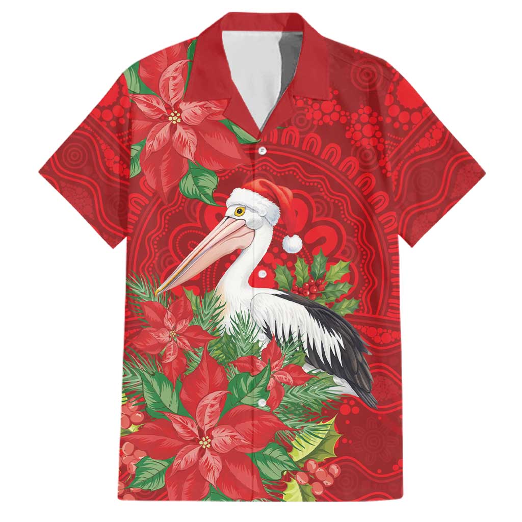 Australian Pelican Family Matching Summer Maxi Dress and Hawaiian Shirt Aboriginal Inspired Christmas - Aussie Hoodie