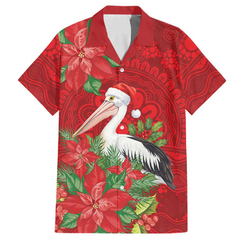 Australian Pelican Family Matching Summer Maxi Dress and Hawaiian Shirt Aboriginal Inspired Christmas - Aussie Hoodie