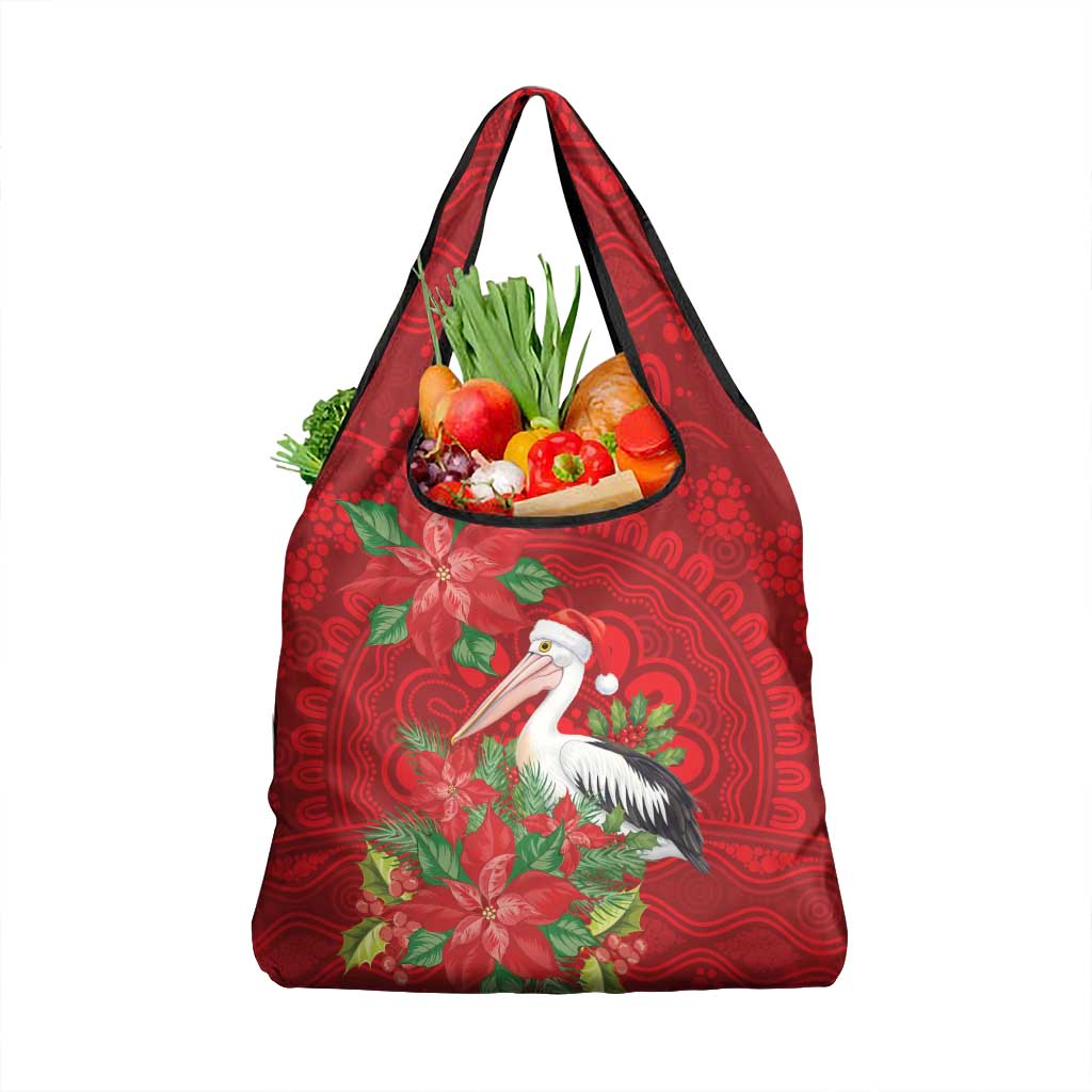 Australian Pelican Grocery Bag Aboriginal Inspired Christmas - Aussie Hoodie