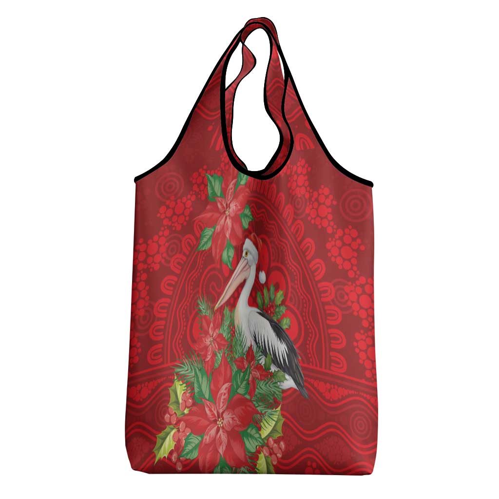 Australian Pelican Grocery Bag Aboriginal Inspired Christmas - Aussie Hoodie