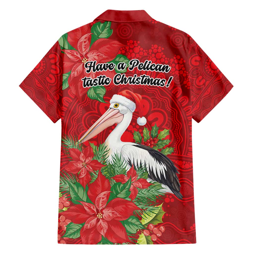 Australian Pelican Hawaiian Shirt Aboriginal Inspired Christmas - Aussie Hoodie