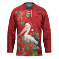 Australian Pelican Hockey Jersey Aboriginal Inspired Christmas - Aussie Hoodie
