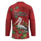 Australian Pelican Hockey Jersey Aboriginal Inspired Christmas - Aussie Hoodie