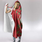 Australian Pelican Hooded Blanket Aboriginal Inspired Christmas - Aussie Hoodie