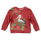 Australian Pelican Kid Ugly Christmas Sweater Aboriginal Inspired Christmas - Aussie Hoodie