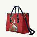 Australian Pelican Leather Bag Aboriginal Inspired Christmas - Aussie Hoodie