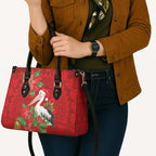 Australian Pelican Leather Bag Aboriginal Inspired Christmas - Aussie Hoodie