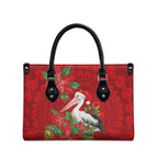 Australian Pelican Leather Bag Aboriginal Inspired Christmas - Aussie Hoodie