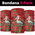 Australian Pelican Neck Gaiter Aboriginal Inspired Christmas - Aussie Hoodie