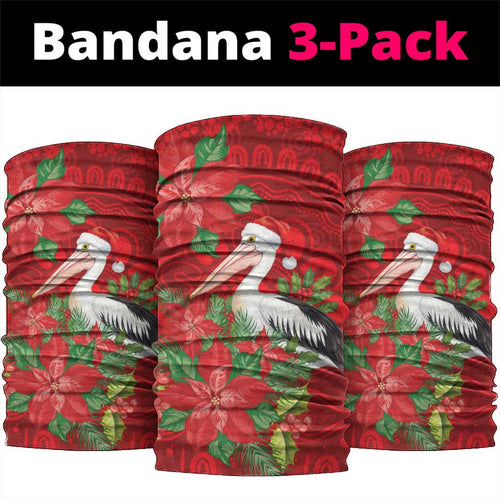 Australian Pelican Neck Gaiter Aboriginal Inspired Christmas - Aussie Hoodie