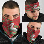 Australian Pelican Neck Gaiter Aboriginal Inspired Christmas - Aussie Hoodie