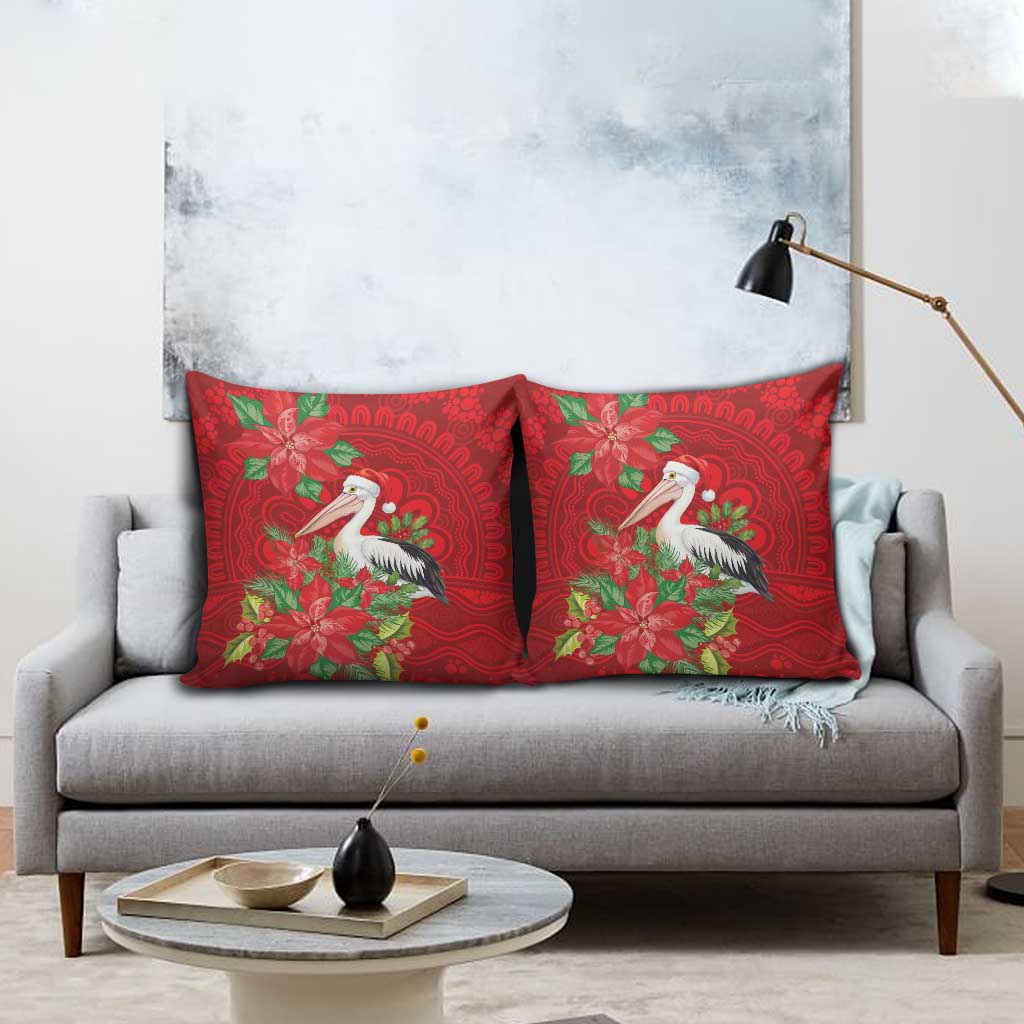 Australian Pelican Pillow Cover Aboriginal Inspired Christmas - Aussie Hoodie