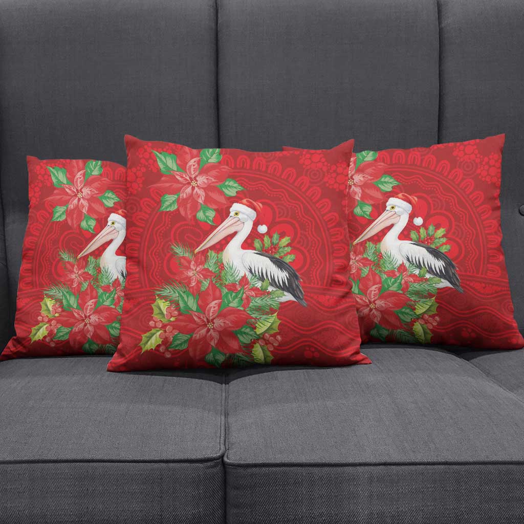 Australian Pelican Pillow Cover Aboriginal Inspired Christmas - Aussie Hoodie