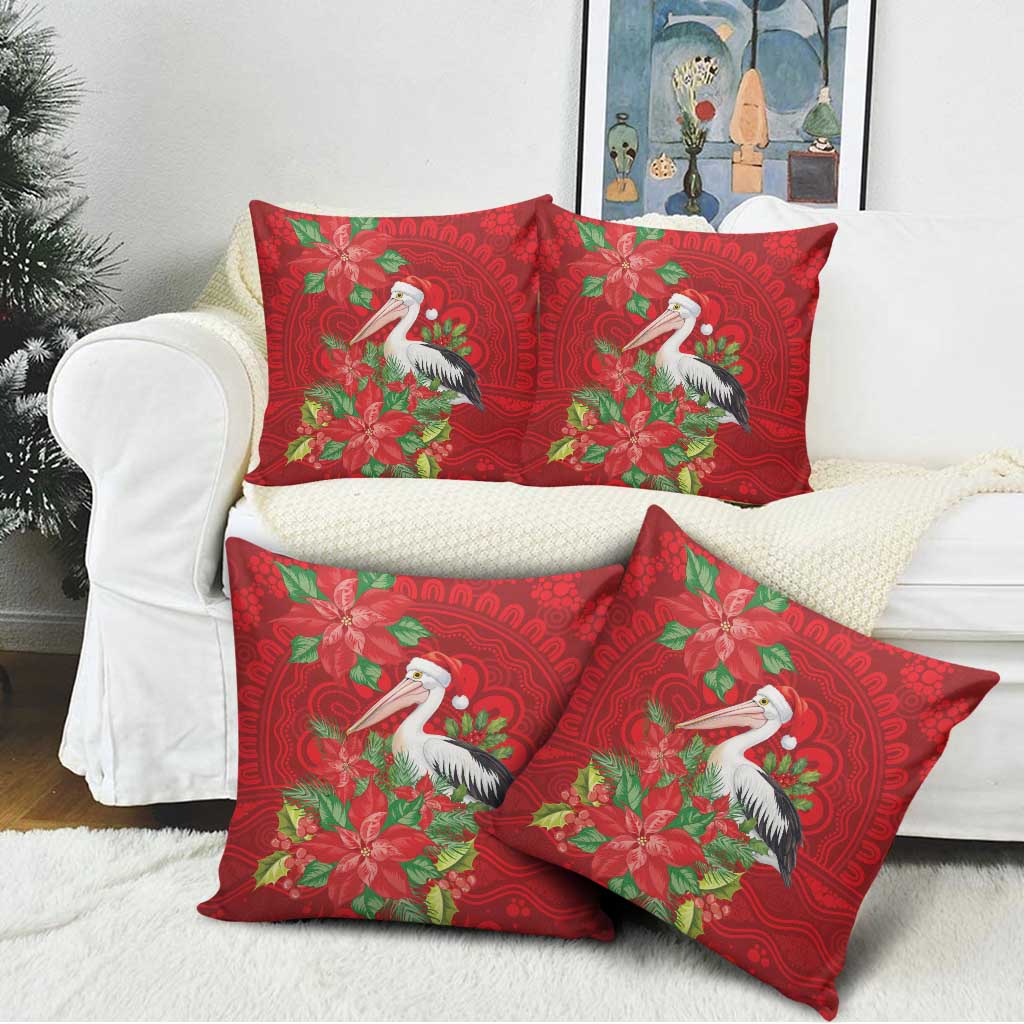 Australian Pelican Pillow Cover Aboriginal Inspired Christmas - Aussie Hoodie