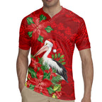 Australian Pelican Rugby Jersey Aboriginal Inspired Christmas - Aussie Hoodie