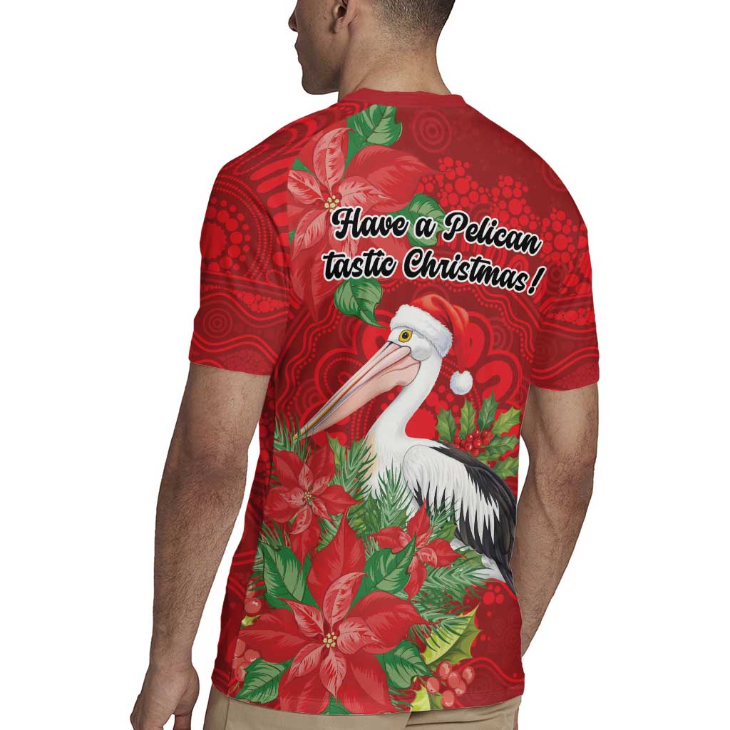 Australian Pelican Rugby Jersey Aboriginal Inspired Christmas - Aussie Hoodie