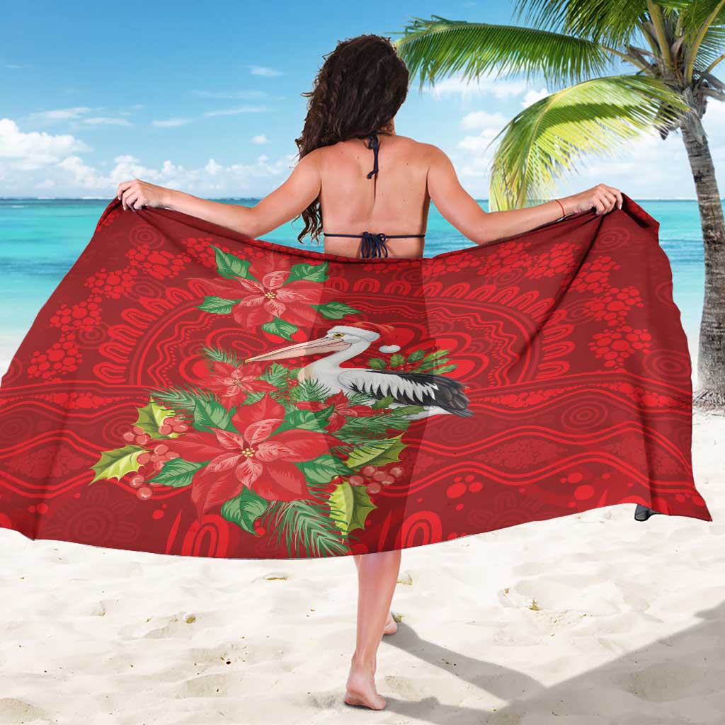 Australian Pelican Sarong Aboriginal Inspired Christmas - Aussie Hoodie