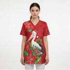 Australian Pelican Scrub Top Aboriginal Inspired Christmas - Aussie Hoodie