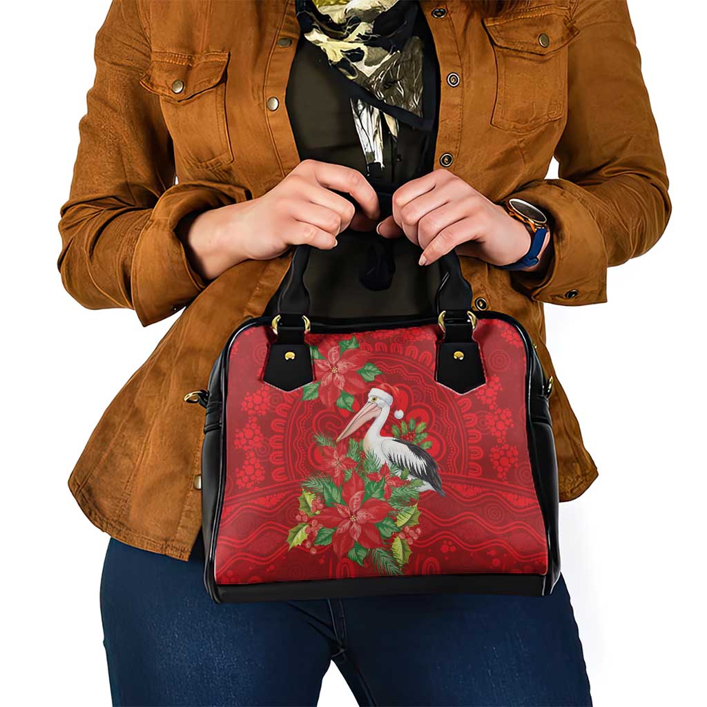 Australian Pelican Shoulder Handbag Aboriginal Inspired Christmas - Aussie Hoodie