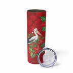 Australian Pelican Skinny Tumbler Aboriginal Inspired Christmas - Aussie Hoodie