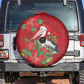 Australian Pelican Spare Tire Cover Aboriginal Inspired Christmas - Aussie Hoodie