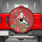 Australian Pelican Spare Tire Cover Aboriginal Inspired Christmas - Aussie Hoodie
