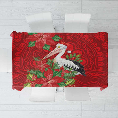 Australian Pelican Tablecloth Aboriginal Inspired Christmas - Aussie Hoodie