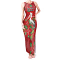 Australian Pelican Tank Maxi Dress Aboriginal Inspired Christmas - Aussie Hoodie