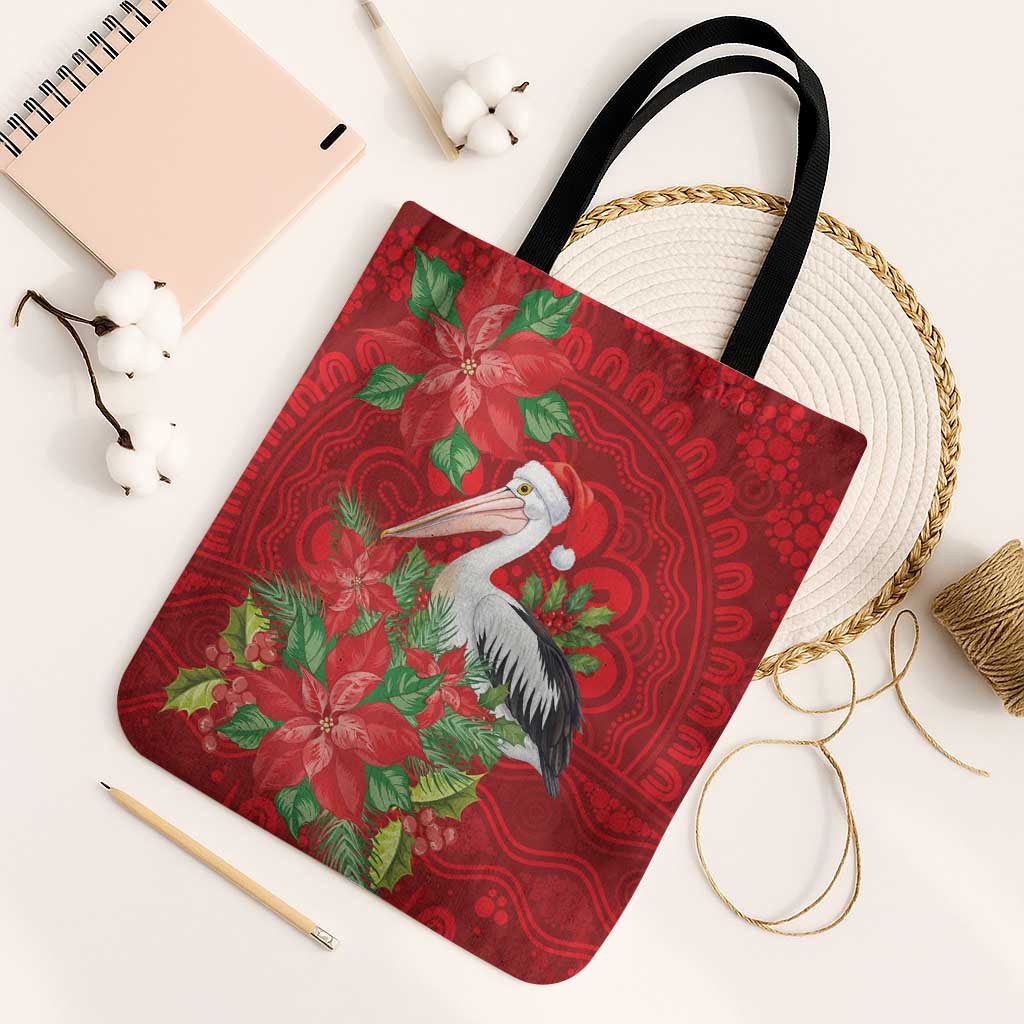 Australian Pelican Tote Bag Aboriginal Inspired Christmas - Aussie Hoodie