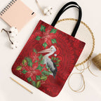 Australian Pelican Tote Bag Aboriginal Inspired Christmas - Aussie Hoodie