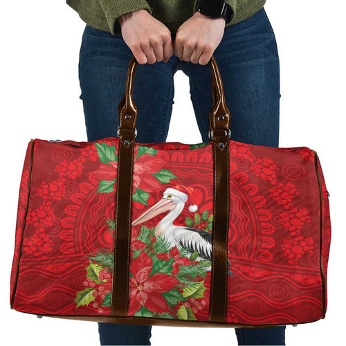 Australian Pelican Travel Bag Aboriginal Inspired Christmas - Aussie Hoodie