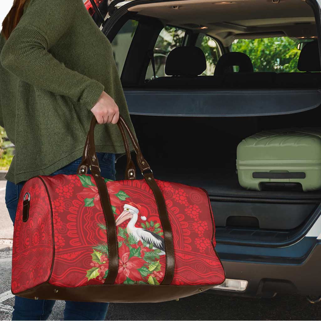 Australian Pelican Travel Bag Aboriginal Inspired Christmas - Aussie Hoodie