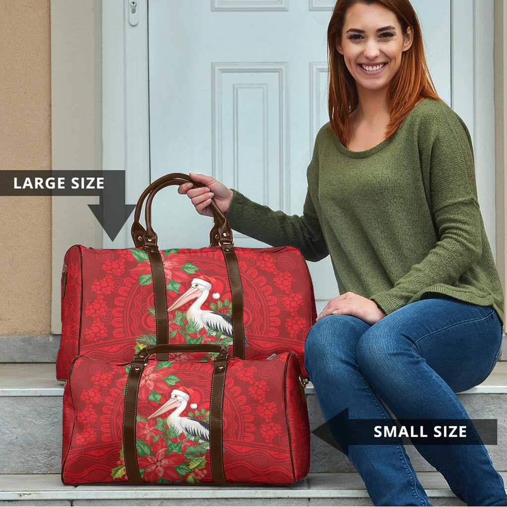 Australian Pelican Travel Bag Aboriginal Inspired Christmas - Aussie Hoodie