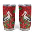 Australian Pelican Tumbler Cup Aboriginal Inspired Christmas - Aussie Hoodie