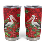 Australian Pelican Tumbler Cup Aboriginal Inspired Christmas - Aussie Hoodie