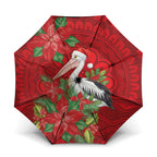 Australian Pelican Umbrella Aboriginal Inspired Christmas - Aussie Hoodie