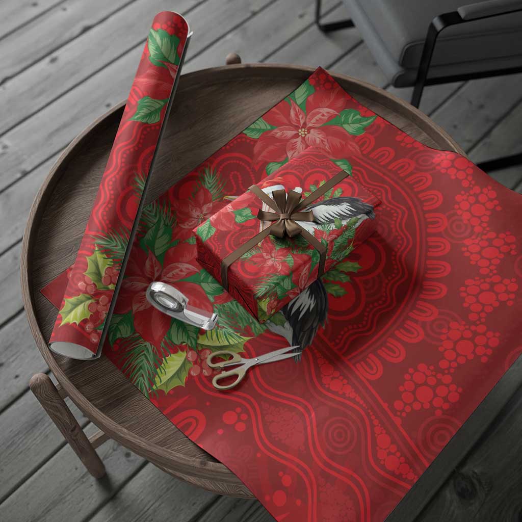 Australian Pelican Wrapping Paper Aboriginal Inspired Christmas - Aussie Hoodie