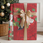 Australian Pelican Wrapping Paper Aboriginal Inspired Christmas - Aussie Hoodie