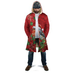 Australian Scarlet Robin Cloak Aboriginal Inspired Christmas - Aussie Hoodie
