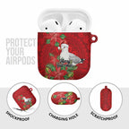 Australian Silver Gull AirPods Case Aboriginal Inspired Christmas - Aussie Hoodie