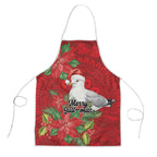 Australian Silver Gull Apron Aboriginal Inspired Christmas - Aussie Hoodie