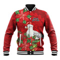 Australian Silver Gull Baseball Jacket Aboriginal Inspired Christmas - Aussie Hoodie