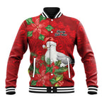 Australian Silver Gull Baseball Jacket Aboriginal Inspired Christmas - Aussie Hoodie