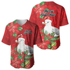 Australian Silver Gull Baseball Jersey Aboriginal Inspired Christmas - Aussie Hoodie