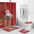 Australian Silver Gull Bathroom Set Aboriginal Inspired Christmas - Aussie Hoodie